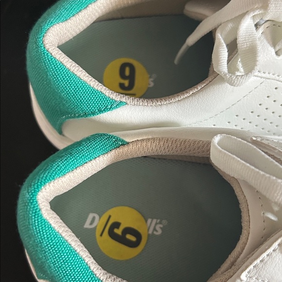 Dr. Scholl’s White and Green Sneakers size 9 new - Picture 4 of 6